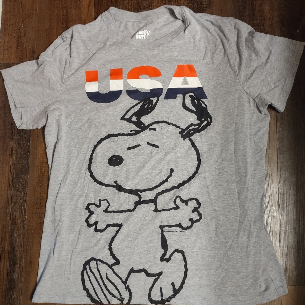 Snoopy USA Men's Tee